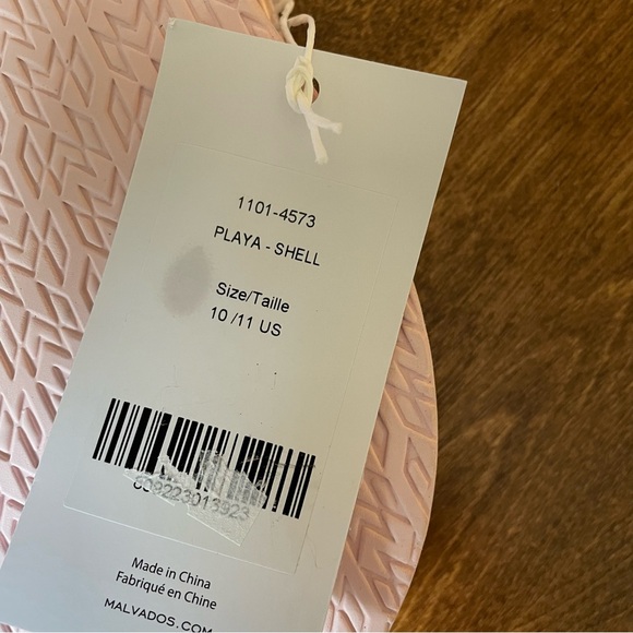 Malvados Playa-Shell Flip Flops, NWT, - Picture 9 of 9